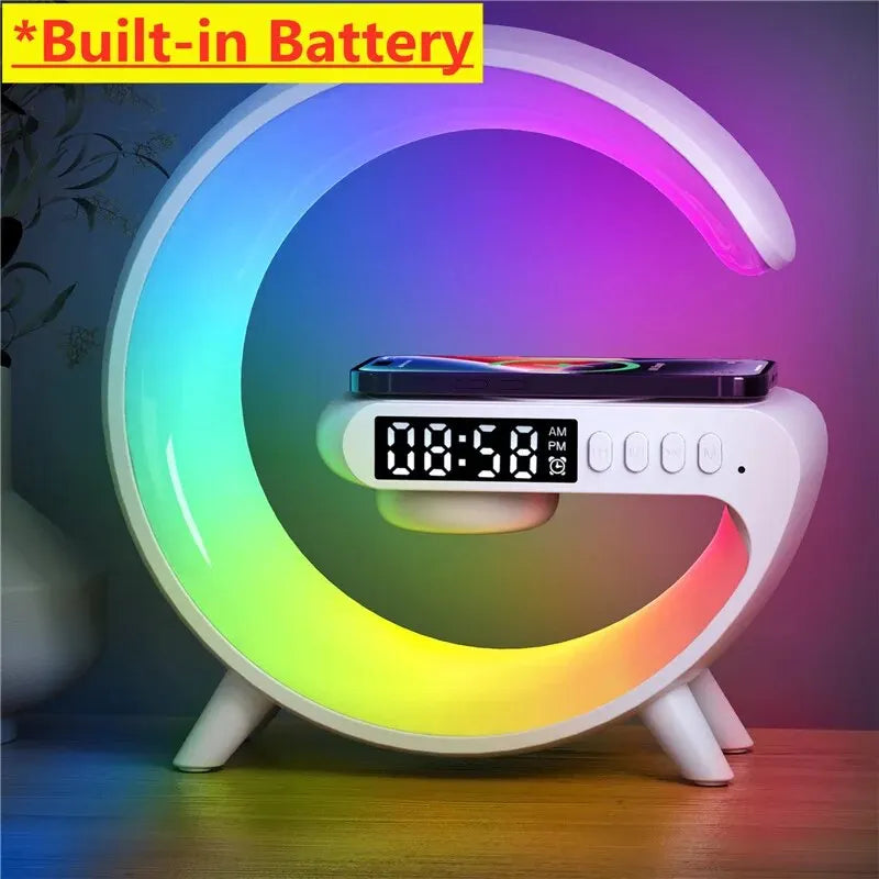 Bluetooth Speaker Wireless Charger Pad Stand Home