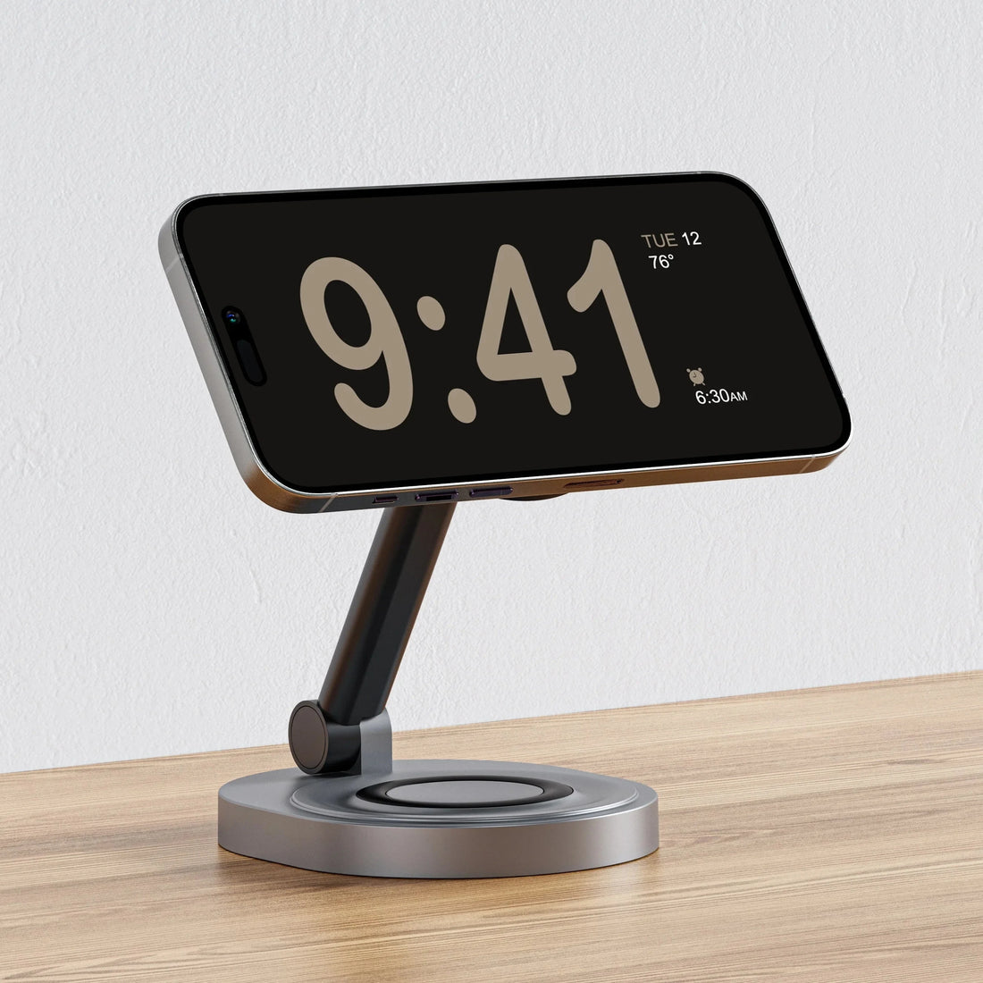 magnetic wireless charger stand pad