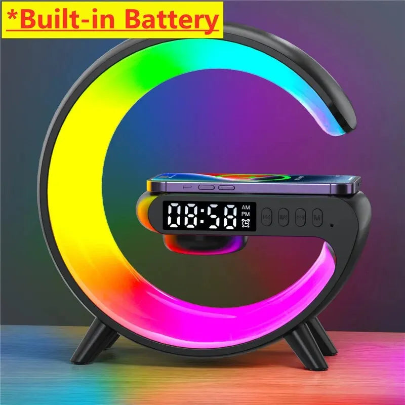 Bluetooth Speaker Wireless Charger Pad Stand Home