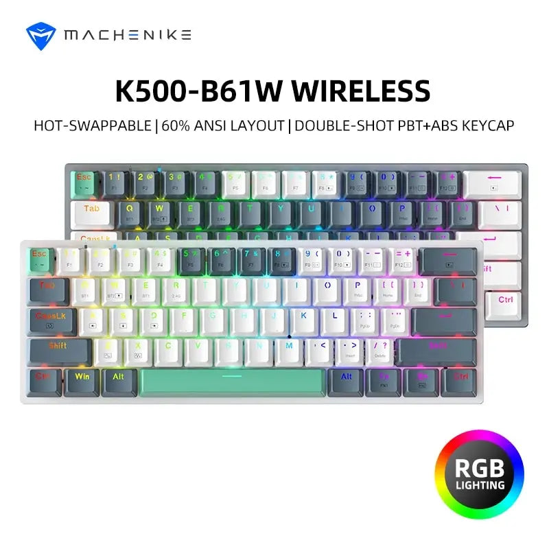 MACHENIKE K500-B61W Wireless