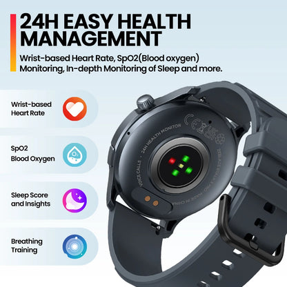 [2024 World Premiere] Zeblaze Btalk 3 Pro Smart Watch AMOLED Display Hi-Fi Bluetooth Phone Calls Health and Fitness Tracking